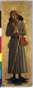 A Saint, cca 1435-40 (tempera na topolovém dřevě) od Fra Angelico