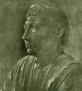 Busta duchovního, c1450, 1943. od Fra Angelico