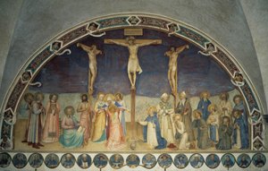 Ukřižování Krista, 1442 od Fra Angelico