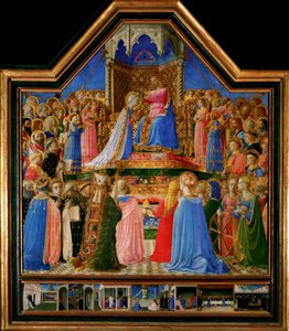 Korunovace Panny Marie od Fra Angelico
