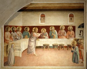 přijímání svatých od Fra Angelico