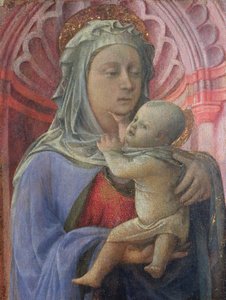 Madona s dítětem, kolem roku 1430 od Fra Filippo Lippi