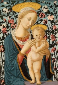 Madonna s dítětem. Kolem roku 1470 od Fra Filippo Lippi