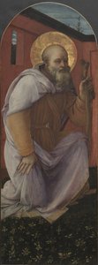 Panel z Triptychu: Opat sv. Antonína od Fra Filippo Lippi