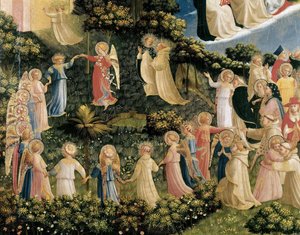 Detail posledního soudu, cca 1432. od Fra Giovanni Angelico da Fiesole