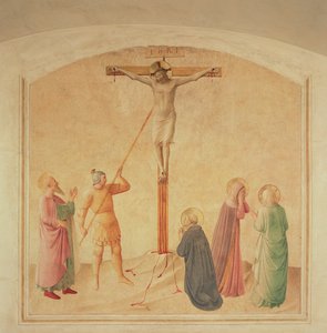 Ukřižování, držitel kopí, c.1438-45 od Fra Angelico