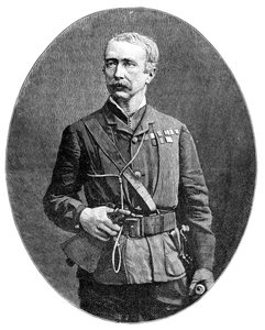 Garnet Joseph Wolseley, 1. vikomt Wolseley, britský voják irského původu, 1900.