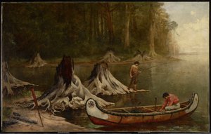 Relikvie pralesa, Kanada, 1885 od Frances Anne Hopkins