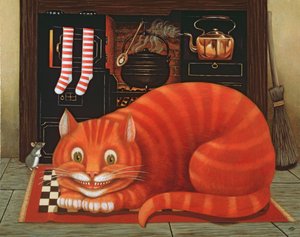 The Cheshire Cat, 1993 (olej a tempera na panelu)