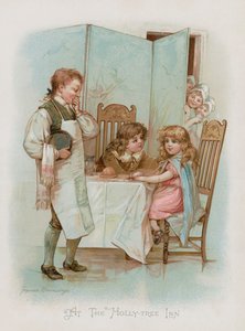V Holly-Tree Inn (chromolitho) od Frances Brundage