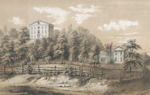 Richmondský seminář, Staten Island, NY, 1847-48. od Frances Flora Bond Palmer