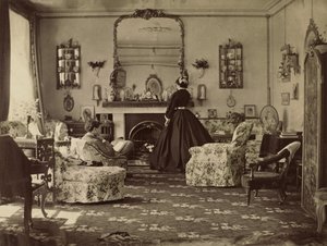 Interiér pokoje, c. 1862. od Frances Jocelyn