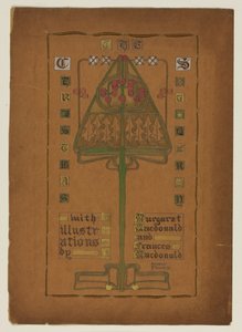 Titulní strana pro "The Christmas Story", 1895-96