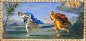 Apollon a Dafné - Apollon a Dafné ... od Francesco Albani