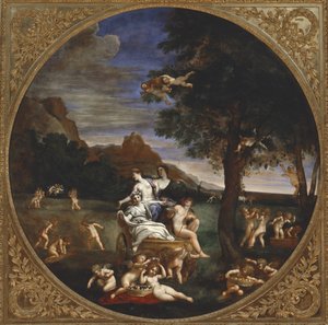Element Země, 1625-28 od Francesco Albani