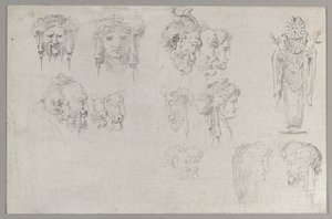 Studie vedoucích, ca. 1744. od Francesco Algarotti