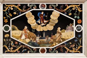 Madona z Monte Berico zjevující se Vincenzovi Pasinimu, detail