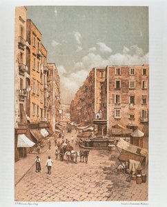 Itálie, Neapol, Přístavní cesta od Francesco Aversano