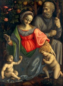 Madona s dítětem se svatým Josefem a malým svatým Janem