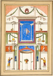 Holkham II. 13, folio z alba Ashby II (wc na papíře) od Francesco Bartoli