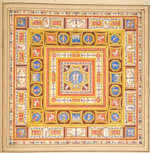 Holkham II. 23, folio z alba Ashby II (wc na papíře) od Francesco Bartoli