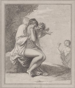 Ariadna, Cupid a Bacchus, 1788. od Francesco Bartolozzi