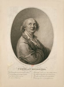 Hrabě Alessandro di Cagliostro 1743-1795. od Francesco Bartolozzi