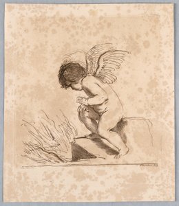 Amor s šipkou od Francesco Bartolozzi
