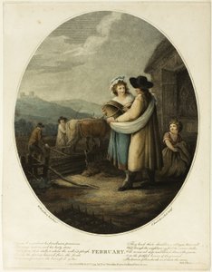 Únor od Francesco Bartolozzi