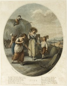 červen od Francesco Bartolozzi