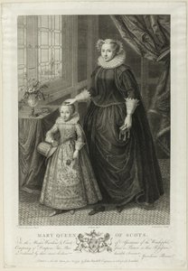 Mary Queen of Scots od Francesco Bartolozzi
