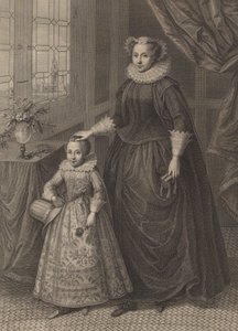 Mary, Queen of Scots, publikoval 1779. od Francesco Bartolozzi