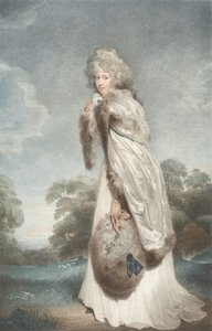 Slečna Elizabeth Farren, hraběnka z Derby, 1792., 1792. od Francesco Bartolozzi
