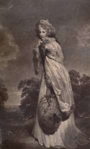Slečna Elizabeth Farren, později hraběnka z Derby, c1792 1894 od Francesco Bartolozzi