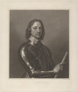 Oliver Cromwell od Francesco Bartolozzi after Robert Walker