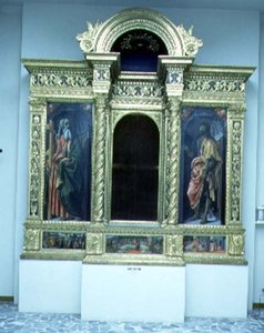 Tabernacle of the Sacraments, c.1484-6 (tempera na panelu) (viz také 94758-9) od Francesco Botticini