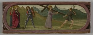 Cesta na Kalvárii od Francesco Botticini