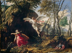 Nizozemština: Hagar a Izmael na poušti Hagar a Izmael na poušti od Francesco Cozza