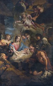 Klanění pastýřů od Francesco Fabbrica