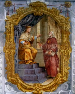 Alegorie spravedlnosti a rady od Francesco Ferrari