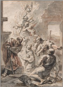 Klanění pastýřů od Francesco Fontebasso
