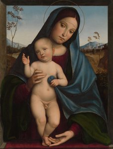 Madonna a dítě, 1490s.