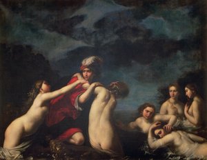 Hylas a Najády od Francesco Furini