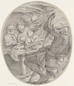 Narození Krista od Francesco Giovane