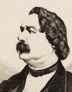 Portrét skladatele Enrica Petrella 1813-1877, cca 1855.