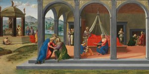 Scény ze života svatého Jana Křtitele, ca. 1506-7. od Francesco Granacci