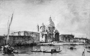 Santa Maria della Salute, střední až pozdní 1760. od Francesco Guardi