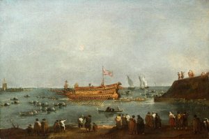 Dóže se žení s Jadranem od Francesco Guardi