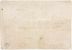 Tři náčrtky oblouků, 1782. od Francesco Guardi
