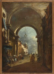 Pohled branou od Francesco Guardi